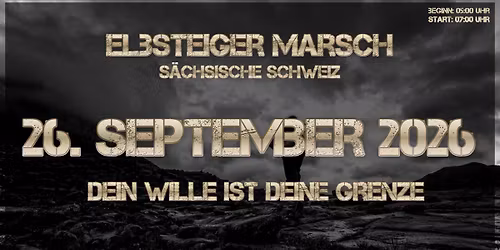 8. ELBSTEIGER - MARSCH 26.09.2026