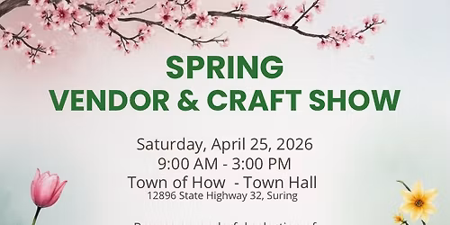 Spring Vendor & Craft Show
