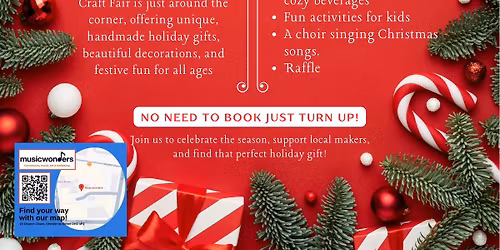 Christmas Craft Fair @musicwonders 