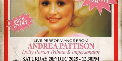 A **Christmas** Dolly Parton Bottomless Special - LIVE