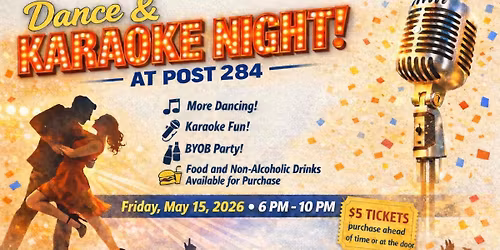 Dance Floor Takeover: Karaoke & Good Times at Post 284!