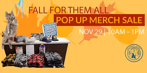 Fall Pop Up Merch Sale