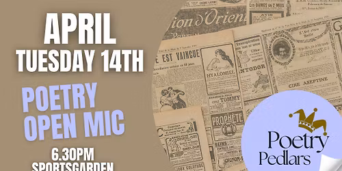 Poetry Open Mic - April 2026