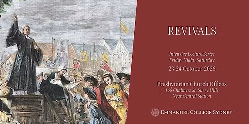 Revivals | Intensive Lecture Series