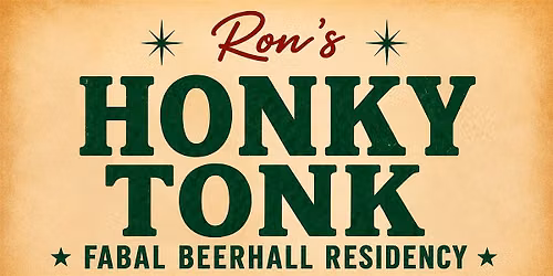 Ron\u2019s Honky Tonk Residency