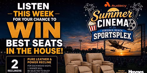 Summer Cinema at the Virginia Beach Sportsplex