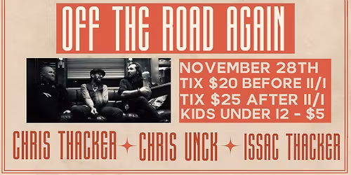 Off the Road Again 2025