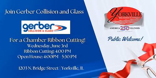 Ribbon Cutting: Gerber Collision and Glass