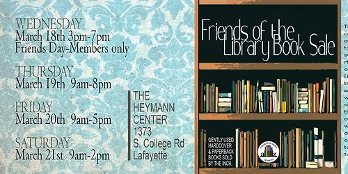 Friends of the Library Book Sale