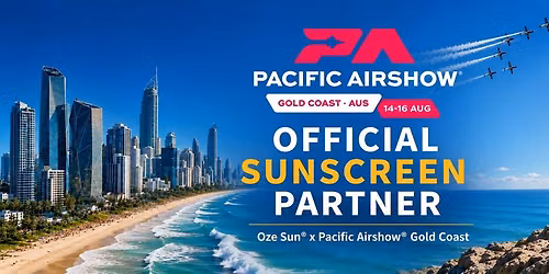 Oze Sun x Pacific Airshow Gold Coast Australia