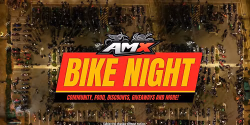 AMX Hervey Bay Bike Night - Fri 12th June 5-7pm