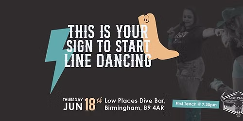 Beginners Line Dance Class with Katie & Maz | BIRMINGHAM