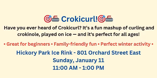Crokicurl Event with the City of Belle Plaine