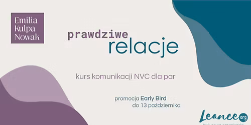 Prawdziwe relacje \u2013 Kurs komunikacji NVC dla par