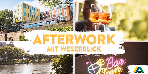 Afterwork mit Blick auf die Weser 
