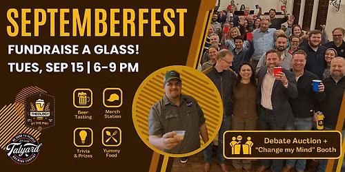 Septemberfest - FUNDRAISER - Pub trivia, Brew-off, Debate Auction