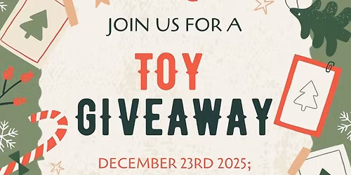 Toy Drive giveaway !