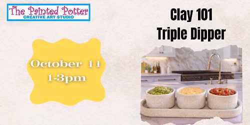 Clay Handbuilding - Triple Dipper