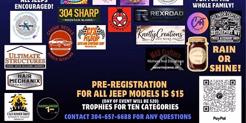 2nd Annual 304 Jeep Show & Shine 