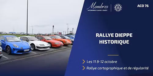 RALLYE HISTORIQUE DE DIEPPE
