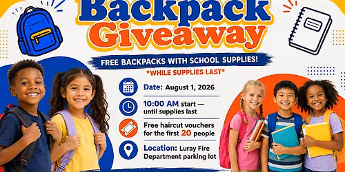 Backpack Giveaway