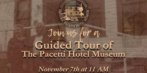 Guided Tour of the Pacetti Hotel Museum