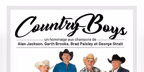 BROSSARD, QC. -Hommage \u00e0 ALAN JACKSON, GARTH BROOKS, BRAD PAISLEY et GEORGE STRAIT
