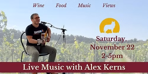 Alex Kerns Live at Wolf Gap Vineyard