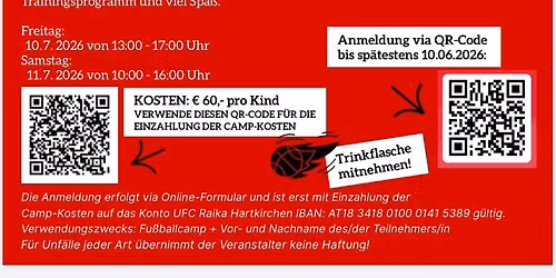 Nachwuchs Camp - UFC Raika Hartkirchen 