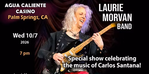 Laurie Morvan - Palm Springs, CA - Wed 10\/7