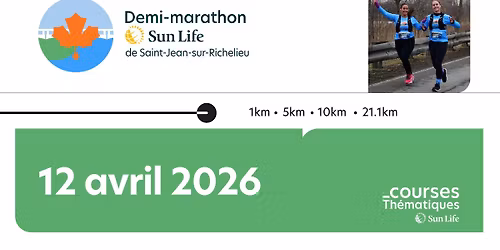 Demi-Marathon Sun Life de Saint-Jean-sur-Richelieu 2026