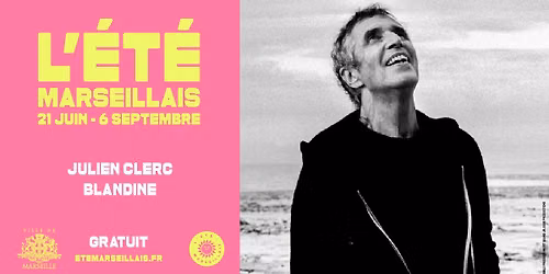 \u2600\ufe0f Julien Clerc et Blandine sur la sc\u00e8ne sur l\u2019eau