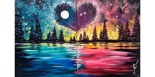 Peaceful Starry Sky Scene - Paint and Sip in Denver | Classpop!\u2122