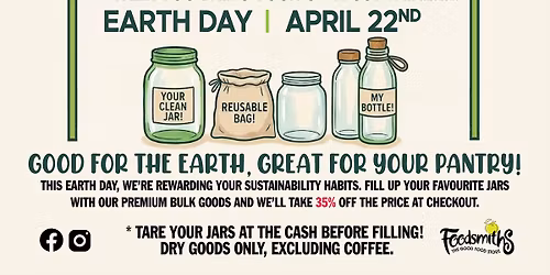 Earth Day Bulk Event: 35% Off