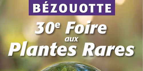 foire aux plantes rares de B\u00e9zouotte 