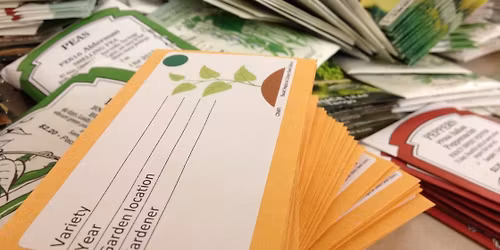 The Manchester Garden Club's Seed Swap