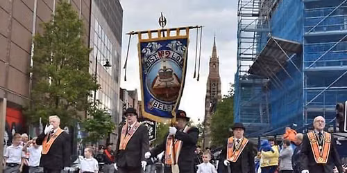 Opening of Clifton Street Orange Arch 