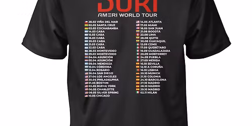 Duki Monterrey Tickets