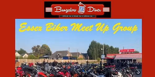 Essex Bikers at The Bungalow Diner 