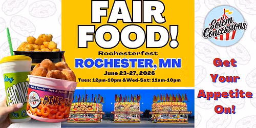 Rochester, MN - Fair Food at Rochesterfest!