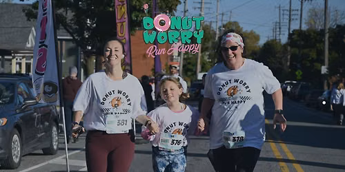 Donut Worry Run Happy
