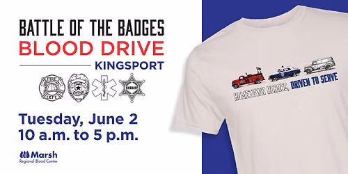 Kingsport Battle of the Badges Blood Drive
