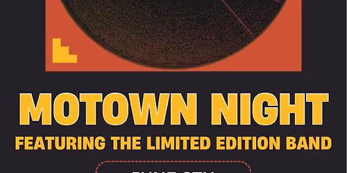 Motown Night June 6th at The Oasis