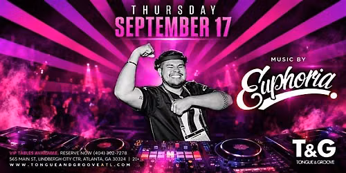 Tongue and Groove THRSDY w\/ DJ EUPHORIA+ Eduardo Franco - Perreologia