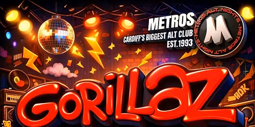 Gorillaz Unofficial Afterparty - Friday 27th March