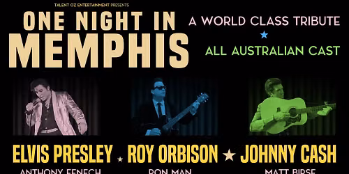 One Night in Memphis at Alberta Bair Theater