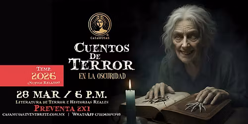 CUENTOS DE TERROR EN LA OSCURIDAD | Temporada 2026