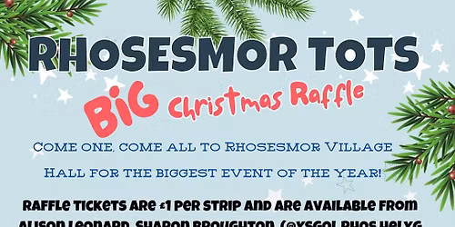 Raffle Draw for Tuesday the 16th of December