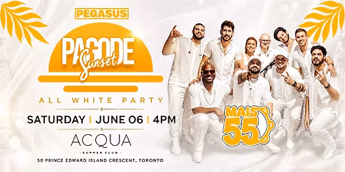 PAGODE SUNSET: ALL WHITE PARTY