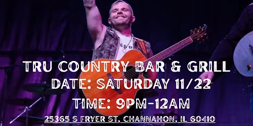 Ryan Craig Band at Tru Country (MY Hometown release)